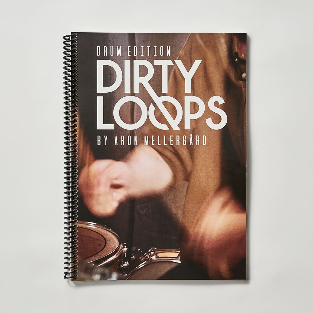 Sheet music - Dirty Loops Drum edition : front