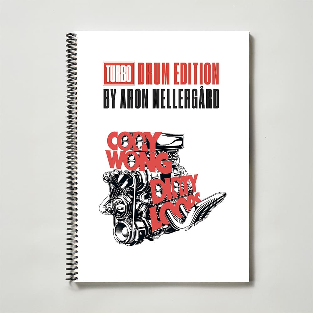 Sheet music - Turbo Drum edition : front